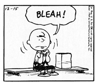Image result for peanuts bleah