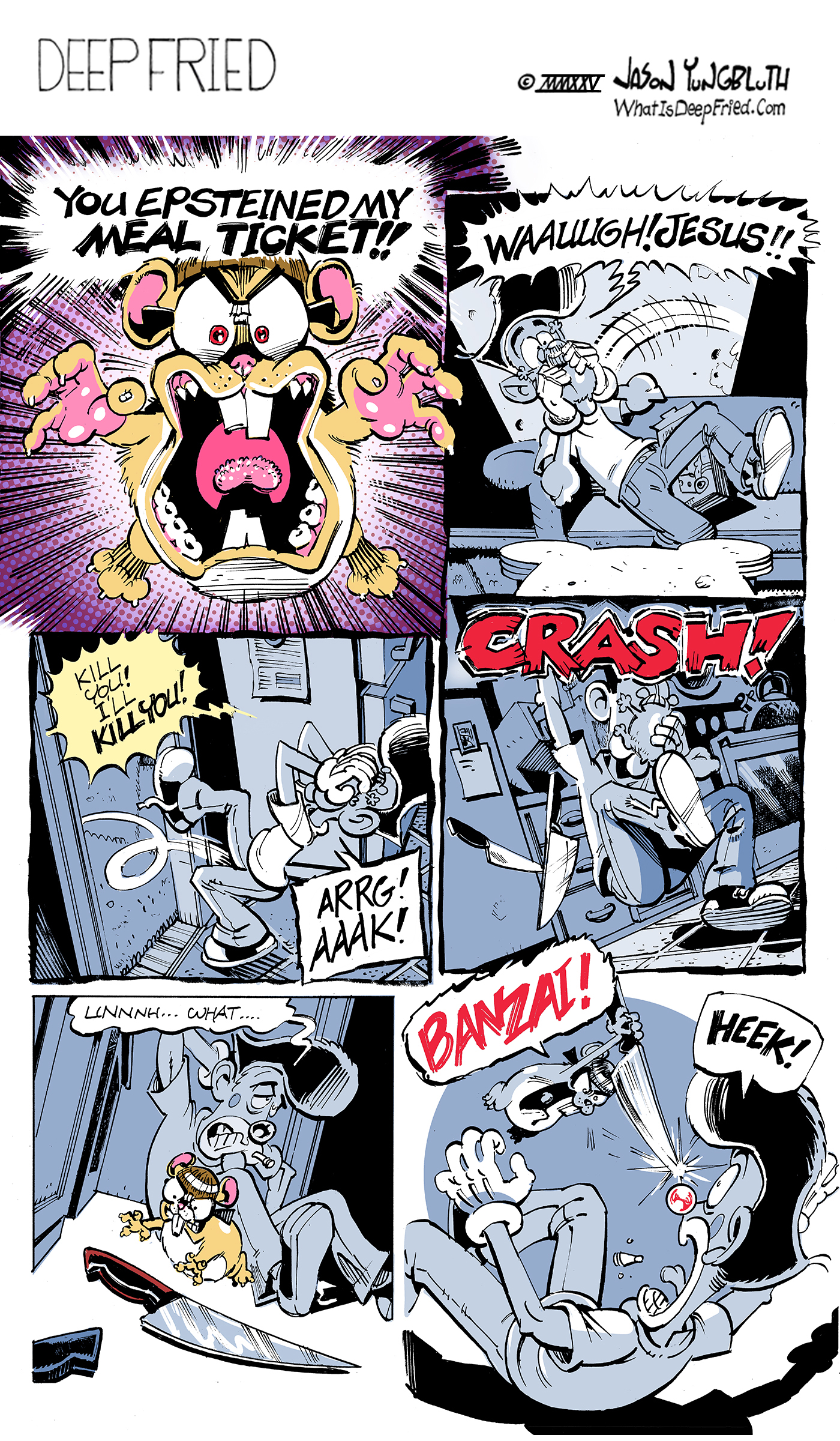 Any knife is dangerous, but Roadkill purchased a set of Shingu Mora® laser-honed chef's knives specifically after watching a commercial where their knife sawed through a truck tire yet still sliced up a clown sashimi thin.