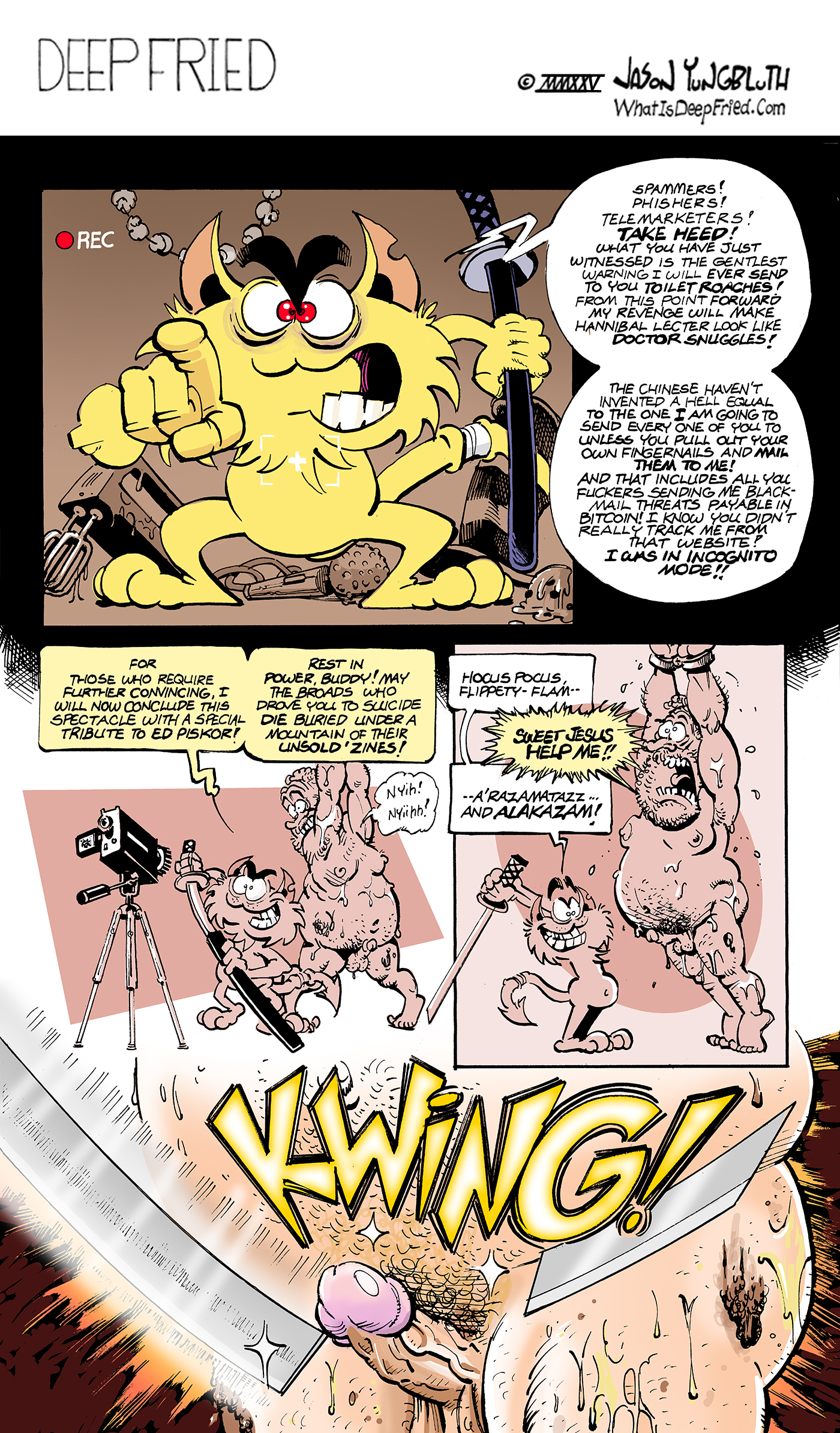 Ladies and gentlemen, I give you Deep Fried's 500th hard cock!