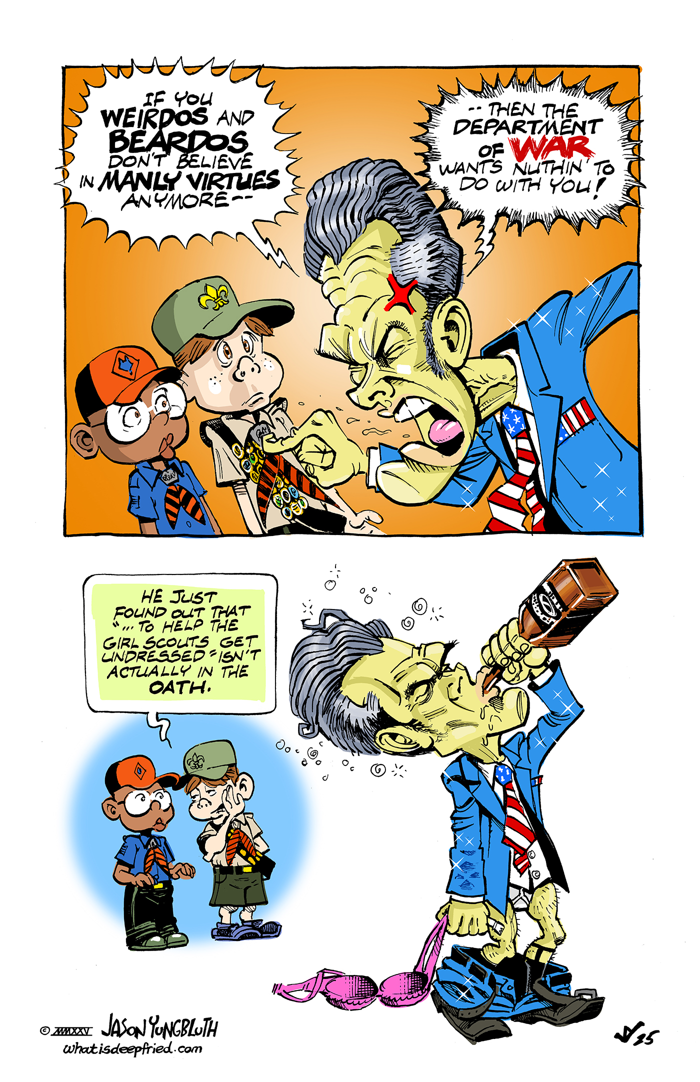 That red cross indicates exactly where I'd like the sniper's bullet to go.